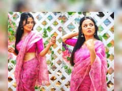 PHOTO : मैं भी गुलाबी तू है गुलाबी... प्रार्थना बेहेरेचा मनमोहक अंदाज!