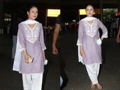 ਪਿੰਡ ਦੀਆਂ ਗਲੀਆਂ ਤੋਂ ਮਾਇਆਨਗਰੀ ਵਾਪਸ ਆਈ ਸ਼ਹਿਨਾਜ਼ ਗਿੱਲ , ਸੂਟ-ਸਲਵਾਰ 'ਚ ਏਅਰਪੋਰਟ 'ਤੇ ਹੋਈ ਸਪਾਟ