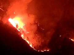 Uttarkashi: वरुणावत पर्वत के जंगलों में आग ने लिया विकराल रूप, करोड़ों की वन संपदा जलकर खाक