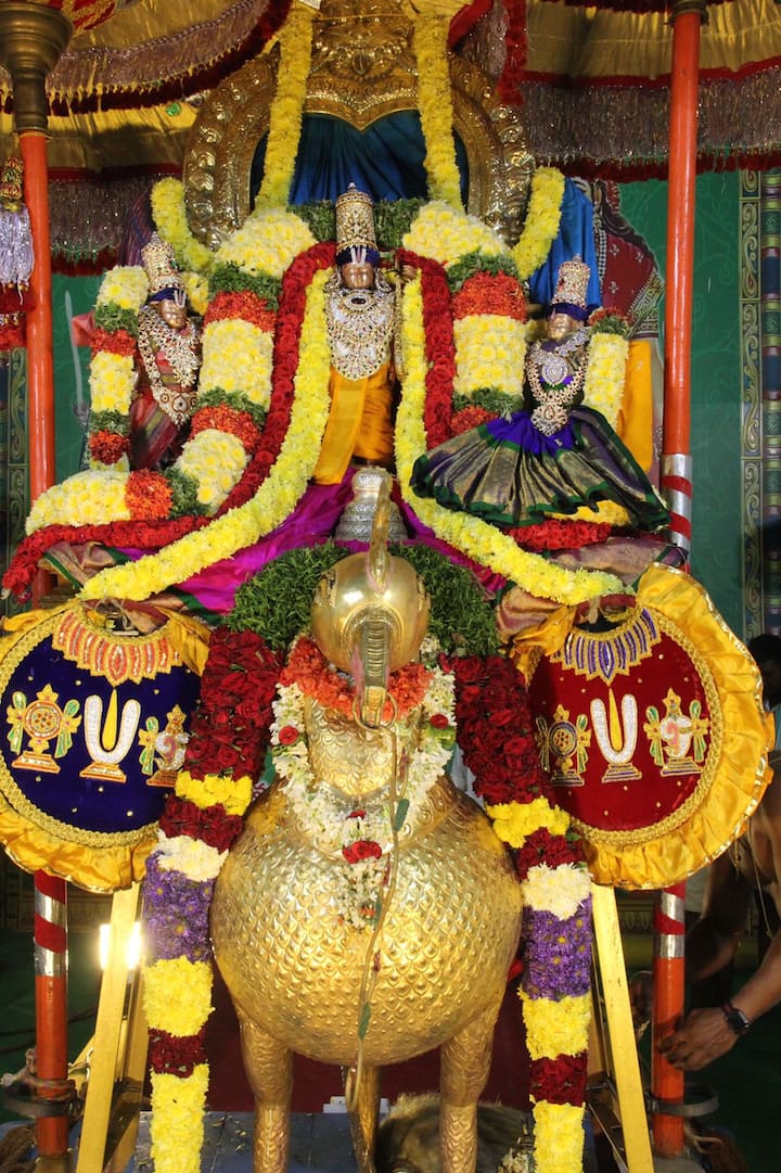 హంస పాలను, నీళ్లను వేరుచేసే సామర్థ్యం ఉంటుంది. 'సోహం' భావం కలిగిన భక్తులలో అహంభావం తొలగించి 'దాసోహం' అనే భావం కలిగించడానికే పరమహంస రూపానికి ప్రతీక అయిన హంసవాహనాన్ని స్వామివారు అధిరోహిస్తారు.