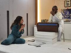 Aishwarya Meets Ilayaraja: இசை நிரம்பிய திங்கள்... இளையராஜாவுடன் ஐஸ்வர்யா ரஜினி சந்திப்பு.. மகிழ்ச்சி பதிவு!