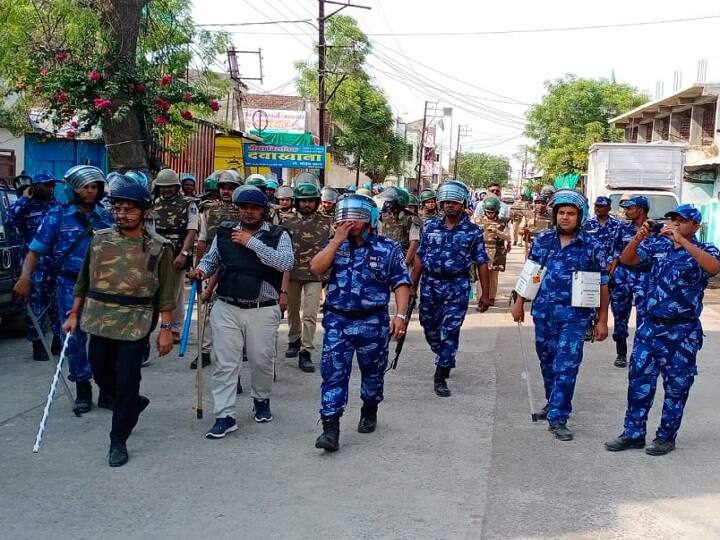 security tightened in Khargone district of Madhya Pradesh, know big Updates ann छावनी में तब्दील हुआ MP का खरगोन जिला, 4 IPS, 15 DSP समेत RAF की हुई तैनाती