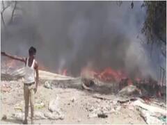 Ghaziabad: गाजियाबाद में बड़ा हादसा, गोशाला में लगी भीषण आग, 38 गायों की जलकर हुई मौत