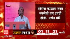 Vasant More full Speech Thane: वसंत मोरे यांचं MNS Uttar Sabha मधील संपूर्ण भाषण - ABP Majha