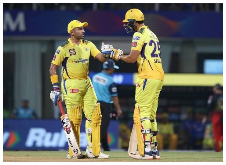 CSK vs RCB Shivam Dubey created panic by batting stormy against RCB, fans reacted on Twitter Shivam Dubey Innings: आरसीबी के खिलाफ तूफानी पारी से सोशल मीडिया पर छाए 'दूबे जी', फैंस बोले- आपने दिल जीत लिया