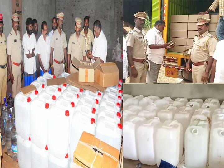 புதுச்சேரியில் போலி மதுபான ஆலை நடத்தி வந்த அண்ணன், தம்பி கைது - 2277 லிட்டர் எரிசாராயம் பறிமுதல்