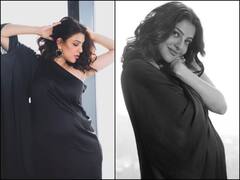 In Pics: जल्द मां बनने वाली हैं काजल अग्रवाल, ब्लैक ड्रेस में शेयर की बेहद खूबसूरत तस्वीरें