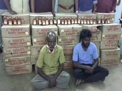 காரைக்காலில் இருந்து நூதன முறையில் கடத்திவரப்பட்ட 3000 மதுபாட்டில்கள் பறிமுதல்