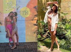 फ्लोरल बिकिनी पहन शनाया कपूर ने एन्जॉय की पूल पार्टी, गर्ल गैंग के साथ दिए जमकर पोज़