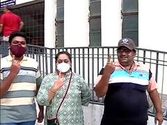 PHOTO : उत्तर कोल्हापूर पोटनिवडणुकीच्या मतदानातील क्षणचित्रे