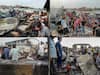 Anand Parbat Fire: दिल्ली के आनंद पर्वत में लगी भीषण आग, देखें कैसे झुग्गियां जलकर हुईं खाक