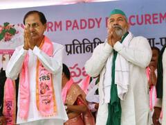 TRS Dharna At Delhi: తెలంగాణ వడ్లు కొనాలంటూ దిల్లీలో కేసీఆర్‌ అండ్‌ కో ధర్నా