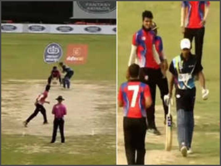Virandeep singh 6 balls 6 wickets video Nepal Pro Club Championship Siddhartha Cricket Stadium, Siddharth Nagar Video: एक ओवर में 6 विकेट...इस गेंदबाज ने रचा इतिहास, अकेले दम पर टीम को दिला दी जीत