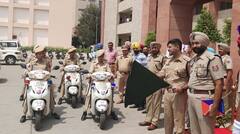 ਐੱਸਏਐੱਸ ਨਗਰ ਪੁਲਿਸ ਨੂੰ ਕ੍ਰਾਇਮ ਕੰਟਰੋਲ ਲਈ ਮਿਲੇ 10 ਹੋਰ ਮੋਟਰਸਾਈਕਲਾਂ ਅਤੇ 6 ਸਕੂਟੀਆਂ,  ਸੀਨੀਅਰ ਪੁਲਿਸ ਕਪਤਾਨ ਨੇ ਦਿਖਾਈ ਹਰੀ ਝੰਡੀ