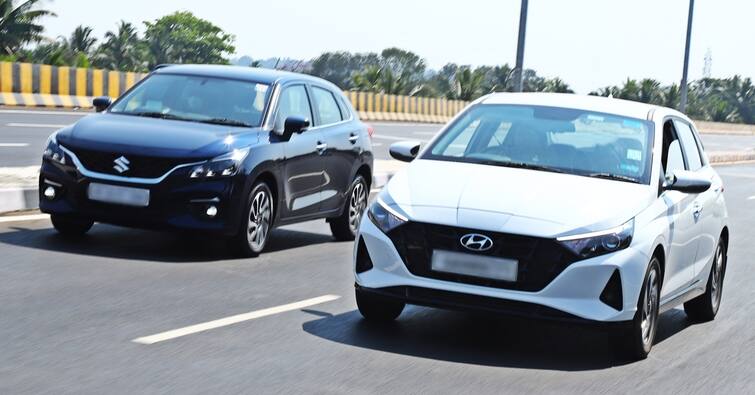 New Maruti Baleno vs Hyundai i20 who steals the show know details here New Baleno vs Hyundai i20: আই টোয়েন্টিকে চ্যালেঞ্জ নতুন বালেনোর, প্রিমিয়াম হ্যাচের যুদ্ধে কে এগিয়ে ?