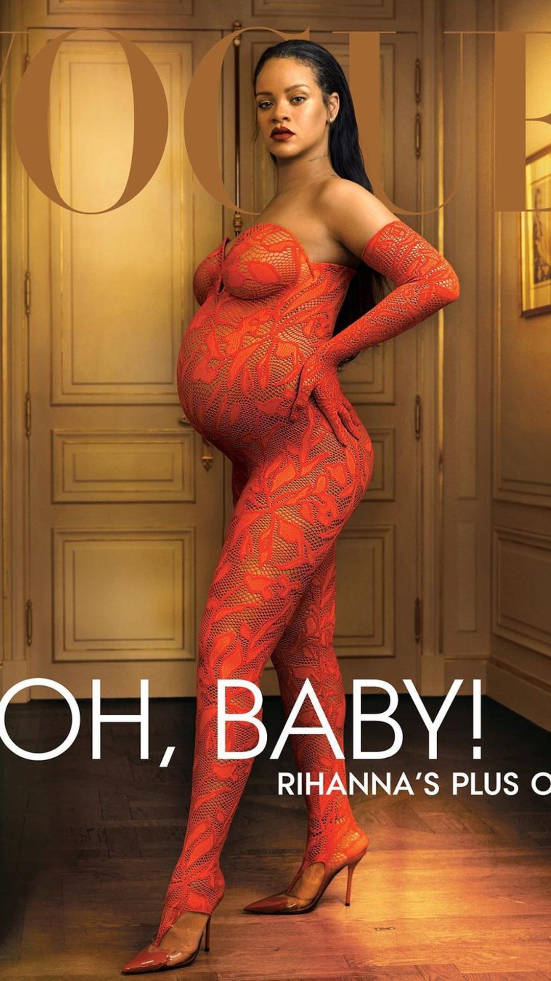 Rihanna Breaks The Internet With Hot Maternity Shoot For Vogue