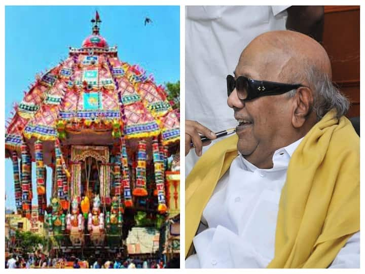 Thiruvarur South Road renamed as Dr. Kalaignar Road - BJP protests and petitions HR & CE திருவாரூர் தெற்கு வீதியை கலைஞர் சாலை என பெயர் மாற்றும் தீர்மானத்திற்கு பாஜக எதிர்ப்பு