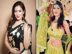 मॉर्डन ही नहीं ट्रेडिशनल आउटफिट में भी खूब जचती हैं मुनमुन दत्ता, साड़ी से लहंगे तक में ढाती हैं कहर