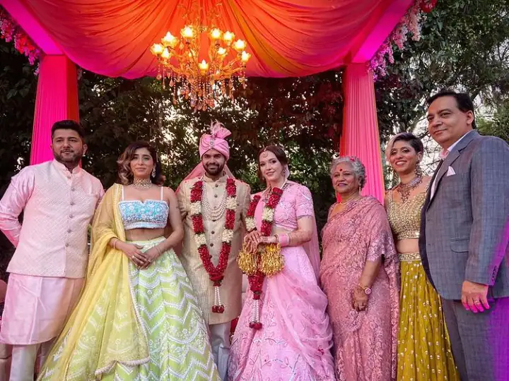 ਨੇਹਾ ਭਸੀਨ ਦੇ ਭਰਾ ਨੇ ਯੂਕਰੇਨ ਤੋਂ ਆਈ ਗਰਲਫ੍ਰੈਂਡ ਨਾਲ ਕਰਵਾਇਆ ਵਿਆਹ, ਜੰਗ ਵਿਚਾਲੇ ਆਈ ਸੀ ਭਾਰਤ