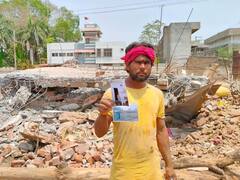 MP News: खरगोन में पीएम आवास पर ही चला दिया बुलडोजर, प्रशासन का दावा- अतिक्रमण करके बनाए थे घर