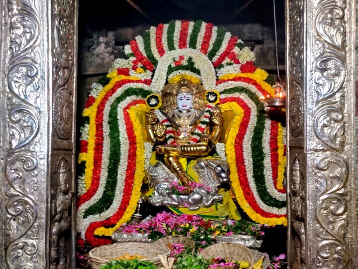 Guru Peyarchi 2022: குரு அனுகிரஹ ஸ்தலமான வதான்யேஸ்வரர் ஆலயத்தில் குரு பெயர்ச்சி விழா