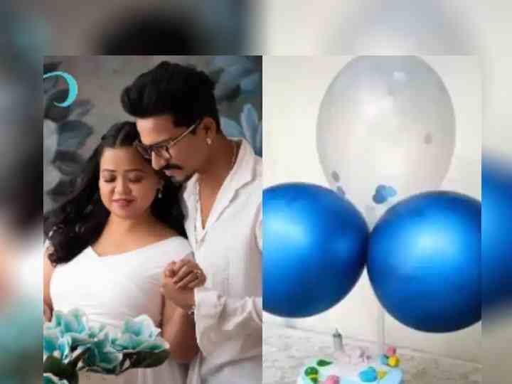 Bharti Singh And Haarsh Limbachiyaa special welcomes their baby boy in home Bharti Singh : हॉस्पिटलमधून घरी पोहोचल्यानंतर भारती सिंहच्या बाळाचं ‘असं’ झालं स्वागत! पाहा व्हिडीओ....