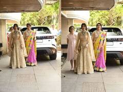 Alia-Ranbir Wedding: ਬੇਟੇ ਦੇ ਵਿਆਹ 'ਚ ਪਹੁੰਚੀਆਂ ਨੀਤੂ ਕਪੂਰ ਤੇ ਭੈਣ ਰਿਧੀਮਾ, ਤਸਵੀਰਾਂ ਵਾਇਰਲ