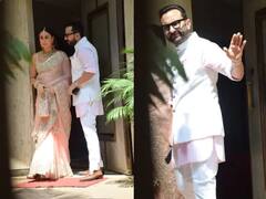 See Pics: ਭਰਾ ਰਣਬੀਰ ਕਪੂਰ ਦੇ ਵਿਆਹ 'ਚ ਪਤੀ ਸੈਫ ਅਲੀ ਖਾਨ ਨਾਲ ਇਸ ਅੰਦਾਜ਼ 'ਚ ਪਹੁੰਚੀ ਕਰੀਨਾ ਕਪੂਰ, ਵੇਖੋ ਤਸਵੀਰਾਂ