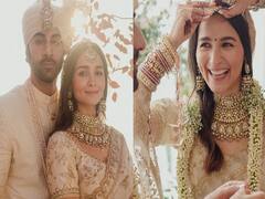 Alia Ranbir Wedding: संगीत सेरेमनी में आलिया के लिए 'तेनु लेके मैं जवांगा' सॉन्ग पर जमकर थिरके रणबीर कपूर, कुछ यू हुआ धमाल
