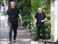 Alia Ranbir Wedding Photos: बेटी आलिया की शादी से पहले इस अंदाज में वॉक करते दिखे पापा महेश भट्ट