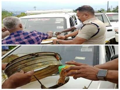 5 kg gold jewelery robbery incident in Nellai: Recovery footage from drums set viral Watch video: டிரம்ஸ் செட்டில் எடுக்க எடுக்க வந்துகொண்டே இருக்கும் கொள்ளையடிக்கப்பட்ட நகைகள்: வீடியோ வைரல்