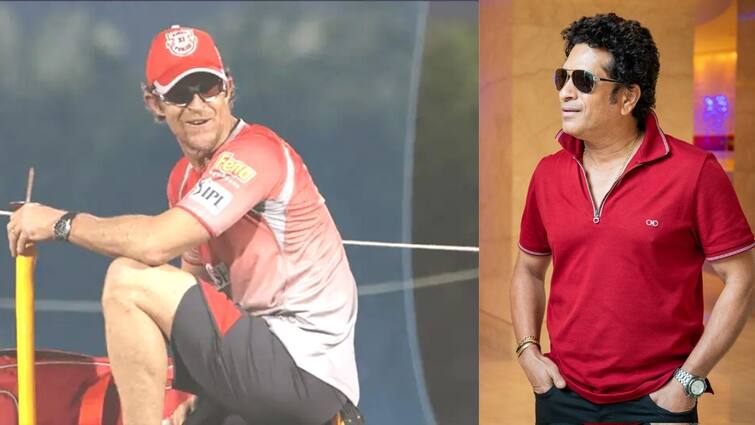 IPL 2022: Jonty Rhodes Touches Sachin Tendulkar’s Feet To Seek His Blessings After MI vs PBKS Match IPL 2022: সচিনকে দেখেই পায়ে প্রণাম করতে গেলেন জন্টি, কী করলেন মাস্টার ব্লাস্টার?