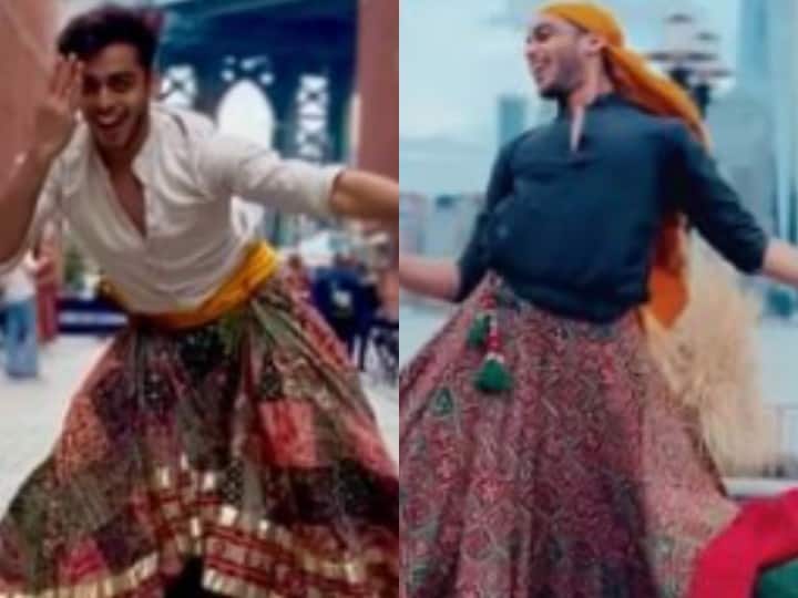 Gujarati Choreographer Wins Netizens Hearts As He Dances On New York Streets In A Ghaghra Gujarati Choreographer Wins Netizens Hearts As He Dances On New York Streets In A Ghaghra