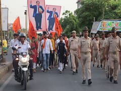 Ambedkar Jayanti 2022: अंबेडकर जयंती के मौके पर एबीवीपी ने निकाली 151 फीट लंबी तिरंगा यात्रा, देखें तस्वीरें