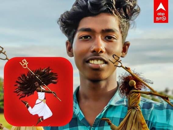 Thamizhanangu Statue |தமிழணங்கை இயற்கை கழிவுகள் மூலம் சிற்பமாக செய்த பள்ளி மாணவர்..குவியும் பாராட்டு