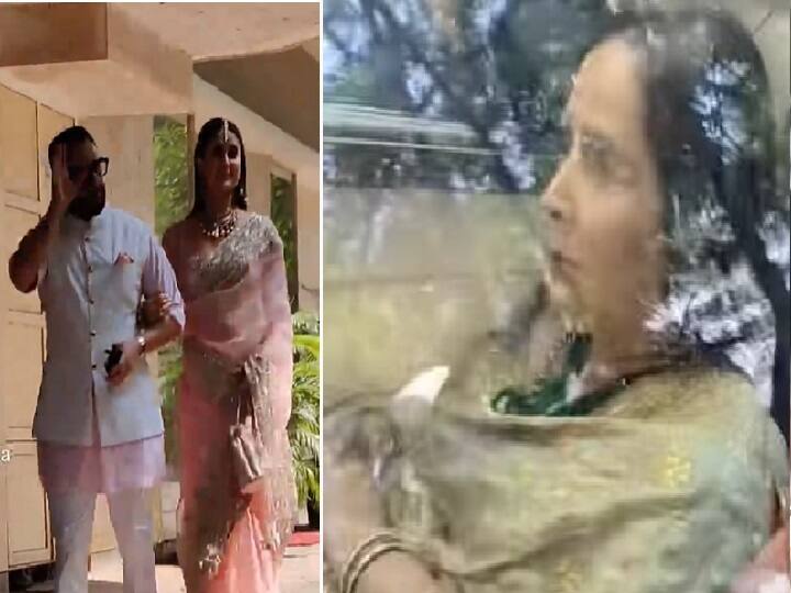 Alia Bhatt Ranbir Kapoor Wedding:  Shammi Kapoor's wife Neela Devi arrived to attend Ranbir's wedding, Alia Bhatt Ranbir Kapoor Wedding: रणबीर कपूर की शादी में दिखीं दिवंगत शम्मी कपूर की पत्नी नीला देवी, ये सदस्य भी आए नजर