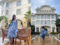 PHOTO : जयपूरच्या लक्झरी हॉटेलमध्ये मौनी रॉय घेतेय सुट्ट्यांचा आनंद! फोटो शेअर करत म्हणाली...