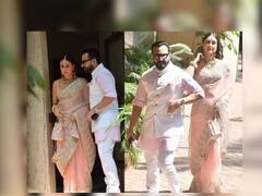 Alia Ranbir Wedding : रणबीर आणि आलियाच्या लग्न सोहळ्यासाठी करिना अन् सैफचा रॉयल लूक; पाहा फोटो