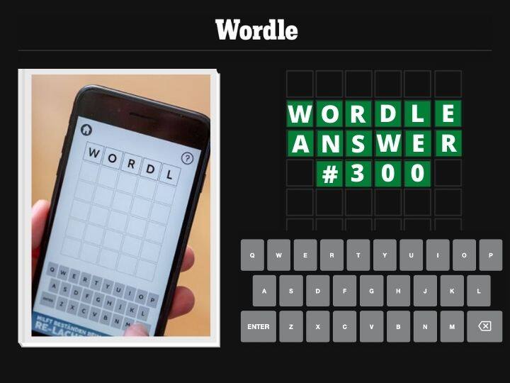 Wordle 300 Answer Today April 15 Wordle Solution Puzzle Hints Wordle 300 Answer Today: Check Out Hints And Clues To Solve April 15 Wordle Puzzle