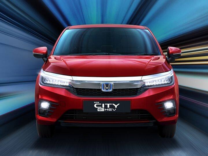 Honda City Hybrid car introduced in India; Get mileage 26.5kmpl, start booking Honda City e:HEV Hybrid: होंडा सिटी हायब्रिड कार भारतात सादर; 26.5kmpl मिळेल मायलेज, बुकिंग सुरू
