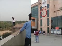 Viral Video : మెట్రో స్టేషన్ పై నుంచి దూకేసిన యువతి, దుప్పటి సాయంతో రక్షించిన సీఐఎస్ఎఫ్