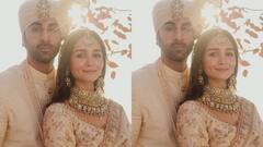 Ranbir Alia First Wedding Pic: রণবীর+আলিয়া = RanAlia