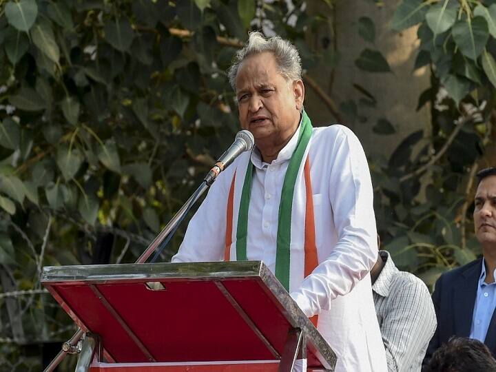 BJP Adds Fuel To Fire Rajasthan CM Ashok Gehlot Hits Out At BJP MP Tejasvi Surya For Provoking Karauli Situation 'BJP Adds Fuel To Fire': CM Gehlot Hits Out At Tejasvi Surya For Provoking Situation In Karauli