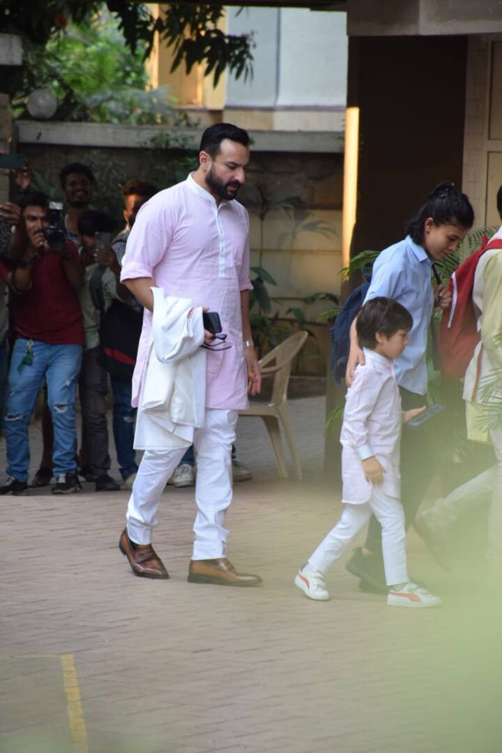 तैमूर अली खान और जेह अली खान ने भी मामा रणबीर कपूर की वेडिंग अटेंड की. और अब उनकी लेटेस्ट तस्वीरे सोशल मीडिया पर छा गई हैं.