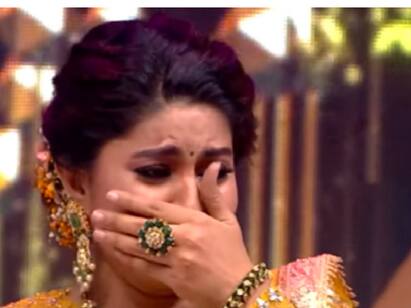 ZeeTamil Junior Super Stars Season 4 Grand Finale: Sneha sheds tears உடம்பு முழுக்க ஆபரேஷன்.. சொல்ல முடியாத விஷயங்கள் இருக்கு” - உடைந்து அழுத சினேகா