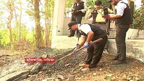 Hanskhali Update: হাঁসখালিকাণ্ডে শ্মশানে গিয়ে চিতাভস্ম থেকে নমুনা সংগ্রহ কেন্দ্রীয় ফরেন্সিক দলের ।Bangla News