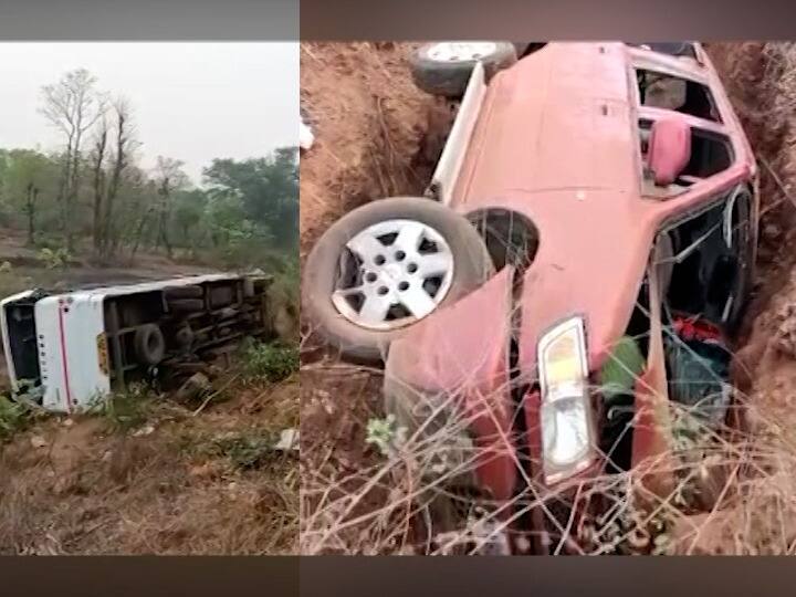 Ratnagiri News Mumbai Goa Highway Accident at Mumbai Goa Highway 37 injured मुंबई-गोवा महामार्गावर दोन भीषण अपघात, एका अपघातात 30 तर दुसऱ्या अपघातात 7 जखमी