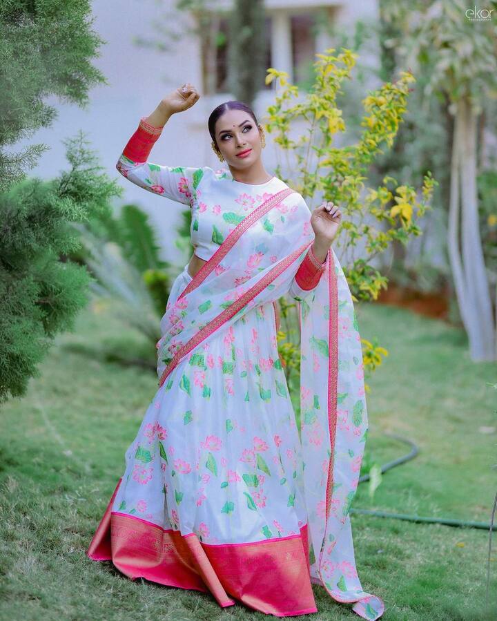 హరితేజ న్యూలుక్ -Image credit: Hariteja/Instagram