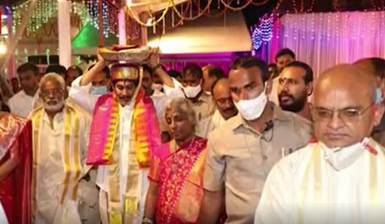 Vontimittaramayya Kalyanam:ఒంటిమిట్ట కోదండరామస్వామికి సీఎం జగన్ పట్టువస్త్రాలు| ABP Desam