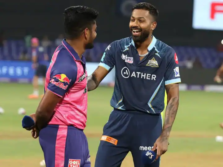 IPL 2022 : Hardik Pandya Praised by Sanju Samson Gujarat Titans Won by 37 Runs GT vs RR IPL 2022 : ਰਾਜਸਥਾਨ ਦੀ ਹਾਰ ਦੇ ਬਾਵਜੂਦ ਸੰਜੂ ਸੈਮਸਨ ਨੇ ਕੀਤੀ ਹਾਰਦਿਕ ਪੰਡਯਾ ਦੀ ਤਾਰੀਫ, ਜਾਣੋ ਵਜ੍ਹਾ 